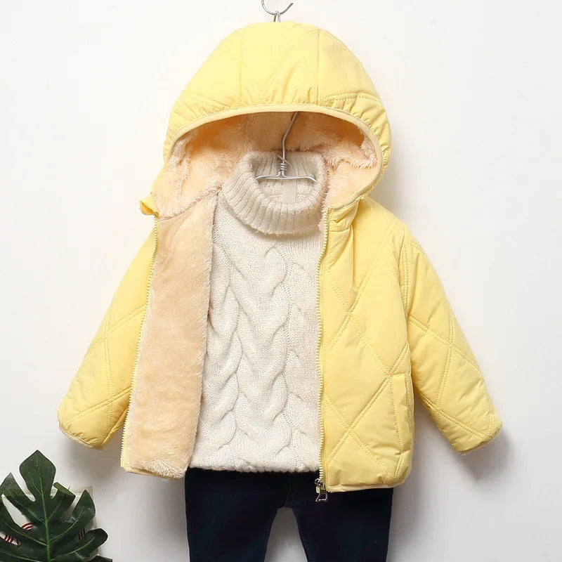 Boys & Girls Hooded Snowsuit Jacket