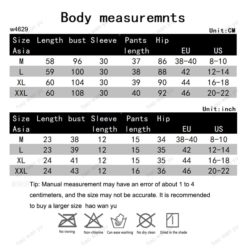  Loose Short Sleeve Top & Shorts Set