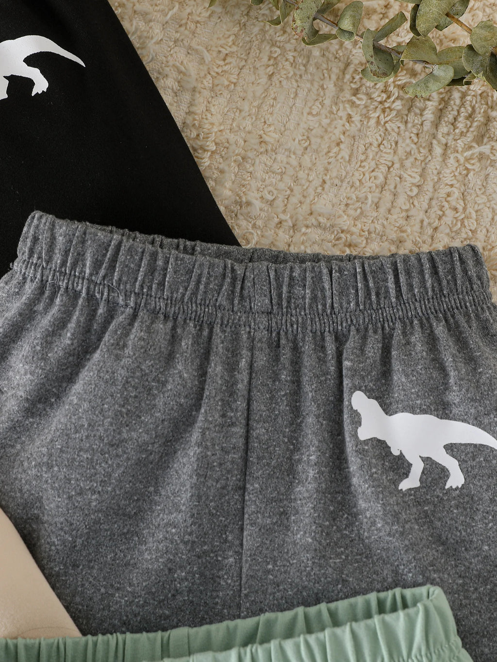 2025 Baby 5Pcs Summer Boys' Casual Shorts Cartoon Animal Sporty Shorts  Boys' Infant Clothing Pants For 1-3Y