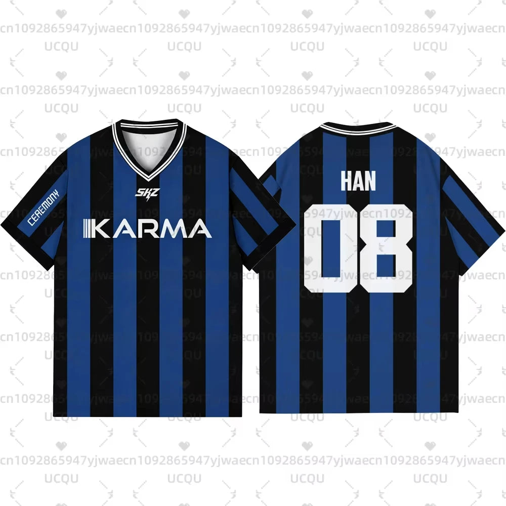 Summer Men's Women's Boys' Casual Sporty KARMA 3D Print Graphic