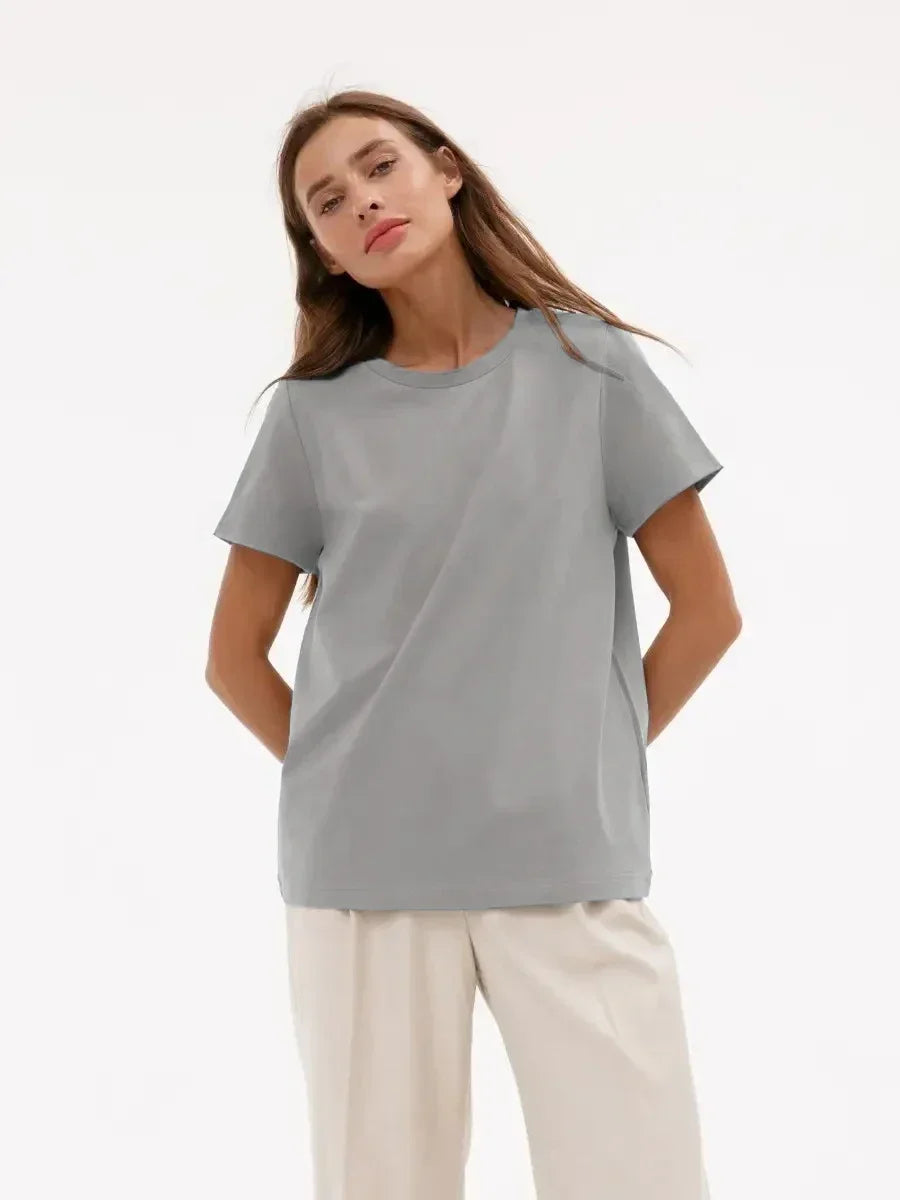 Bornladies Summer 100% Cotton Women's T-shirt