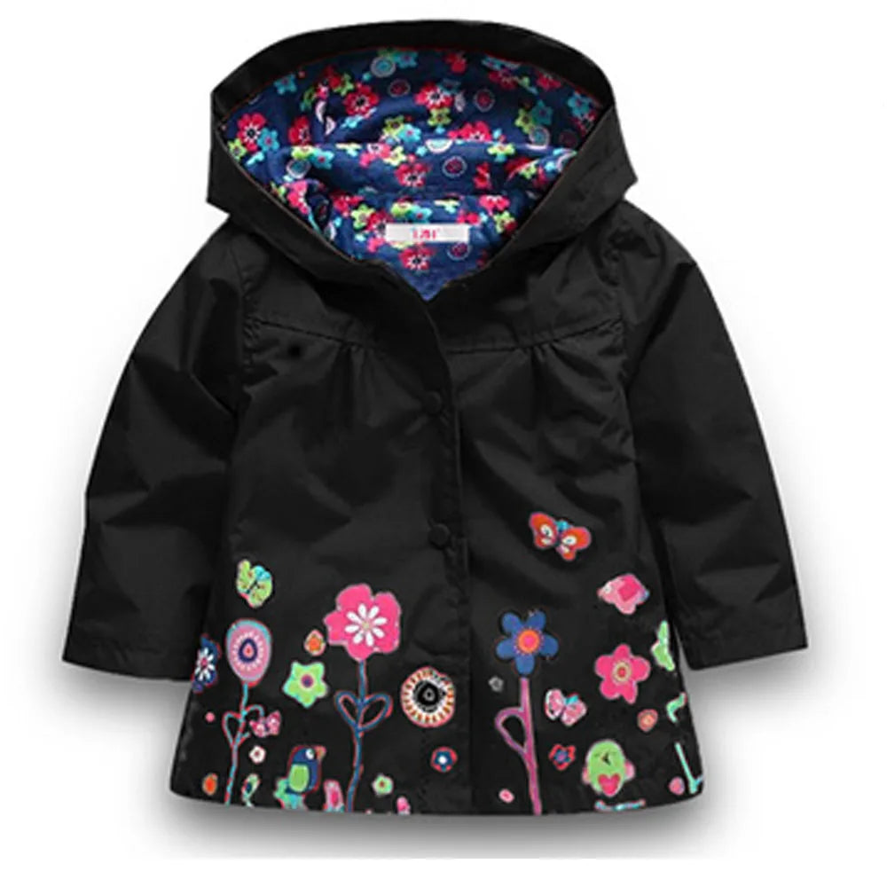 Toddler Girl Baby Kid Waterproof Hooded Coat Jacket Boys Girls Babies Outwear Raincoat Hoodies for outdoor adventure