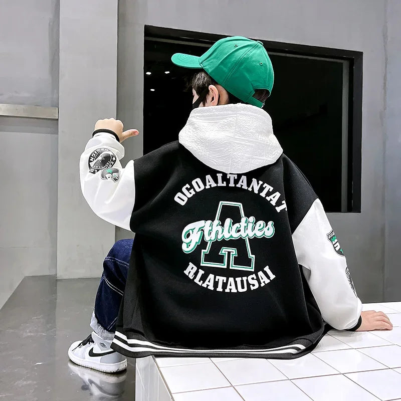 Teen Boys & Girls Cotton Bomber Jacket