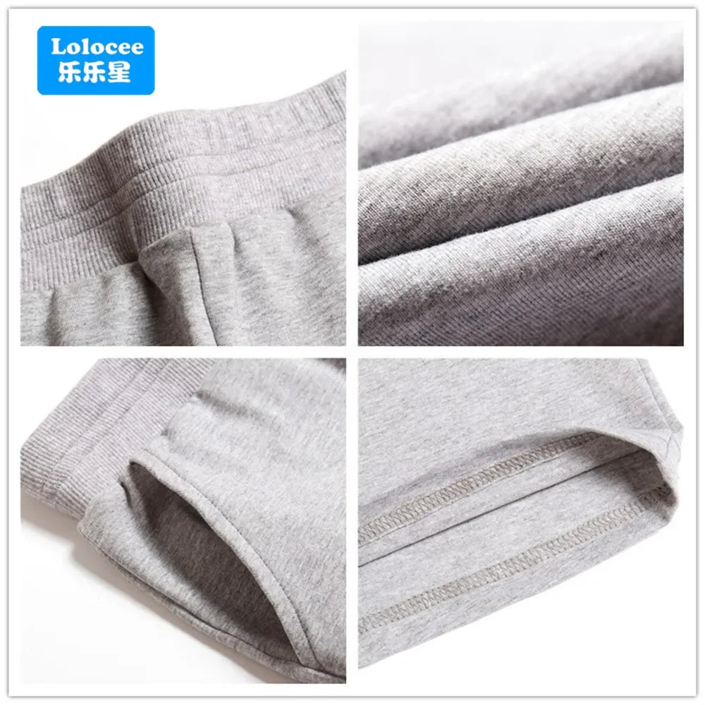 Trendy Spider Printed Shorts Boys' Summer Casual Fashion Loose and Comfortable Five-point Pants Teens Cotton Sweatpants ZZ01