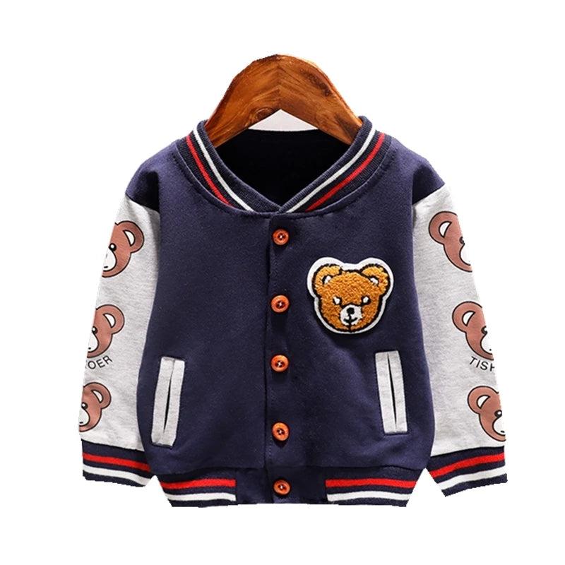 Baby Kids Cartoon Cotton Jacket