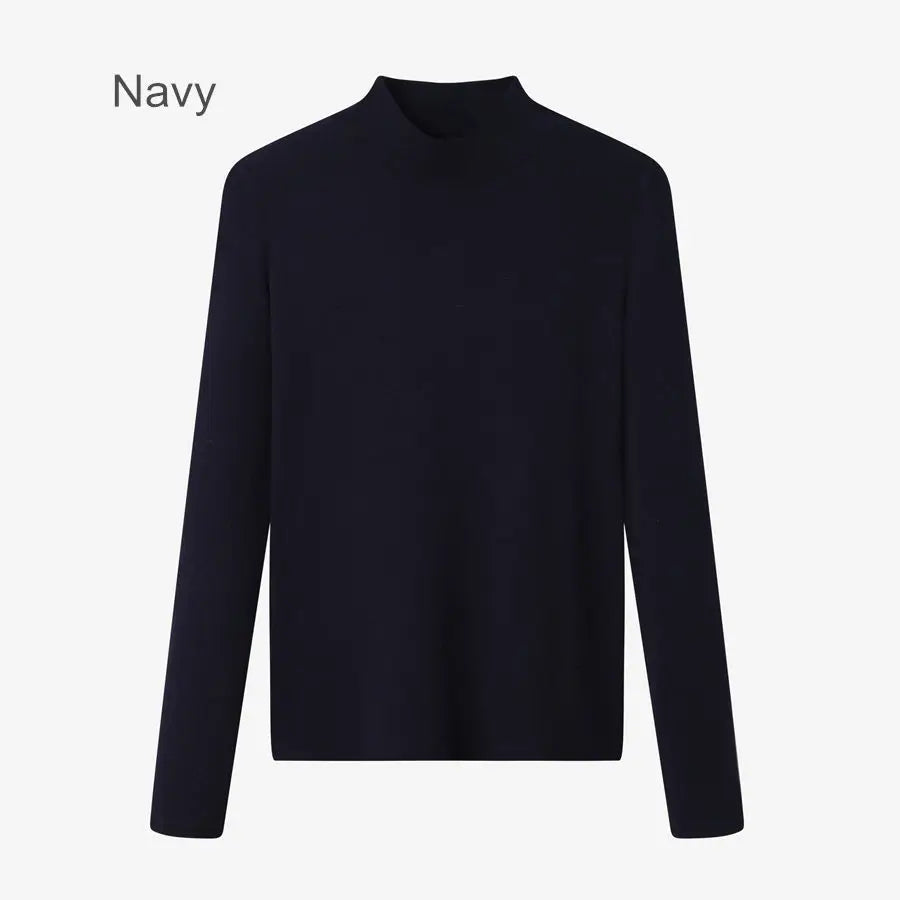 Retro Corduroy Skirt & Stretch Basic Top Set