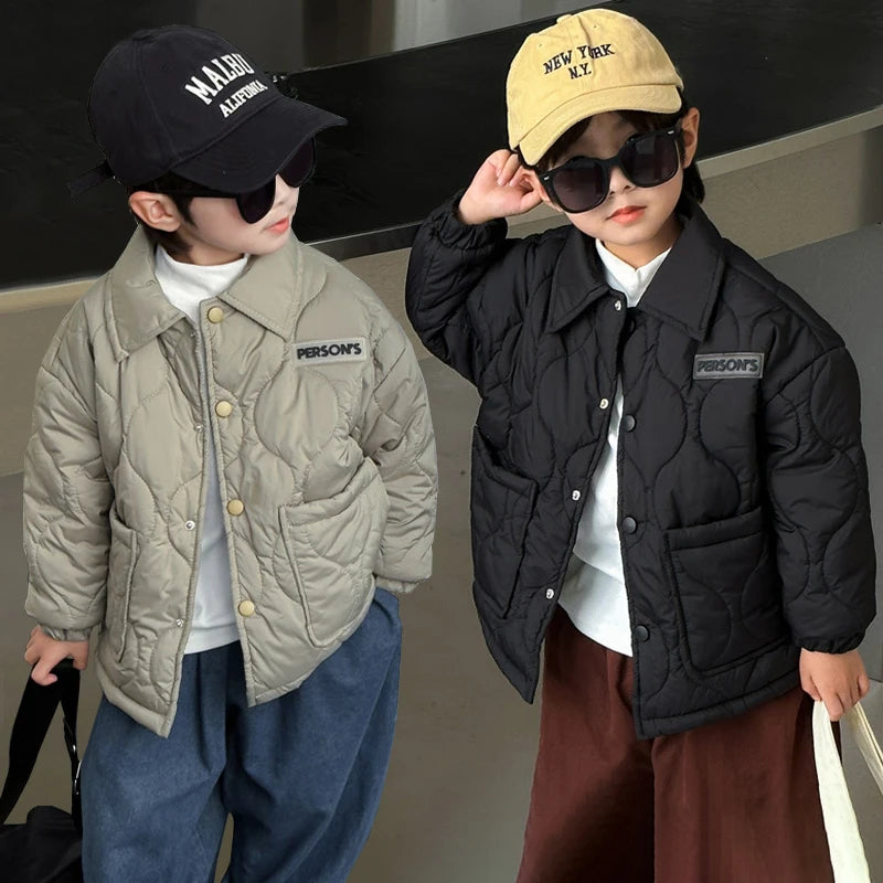 Kids Cotton Winter Jacket (3–10Y)