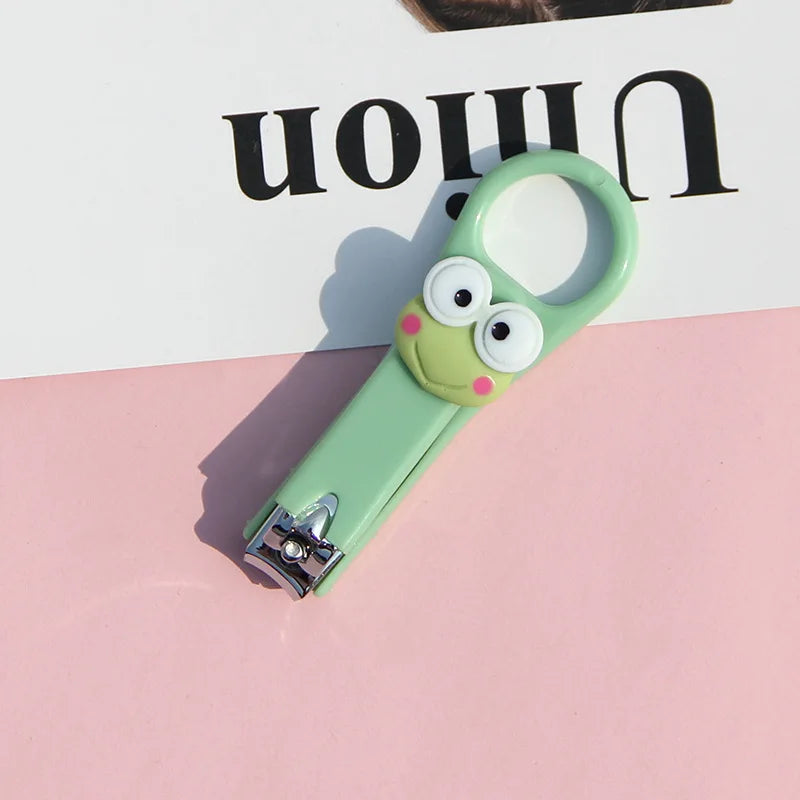 Kawalli Frog Nail Clippers Cutter Nail Trimmer Colorful Kid Nail Scissor Clippers Pedicure Toe Nail Scissor Manicure Beauty Tool