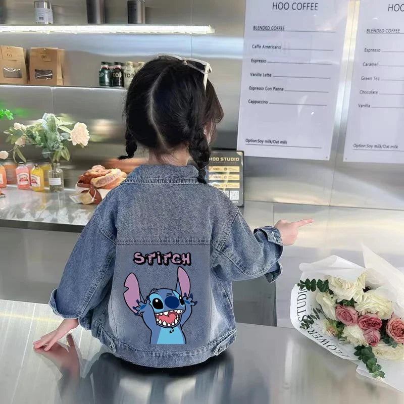 Spring Cute Kids Denim Jacket
