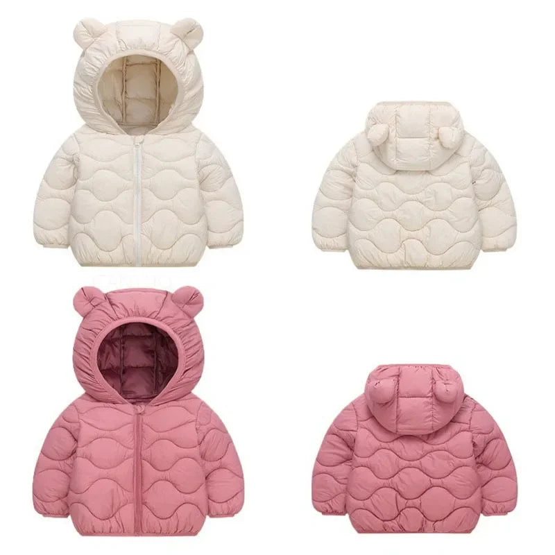 Kids Lightweight Down Cotton Jacket