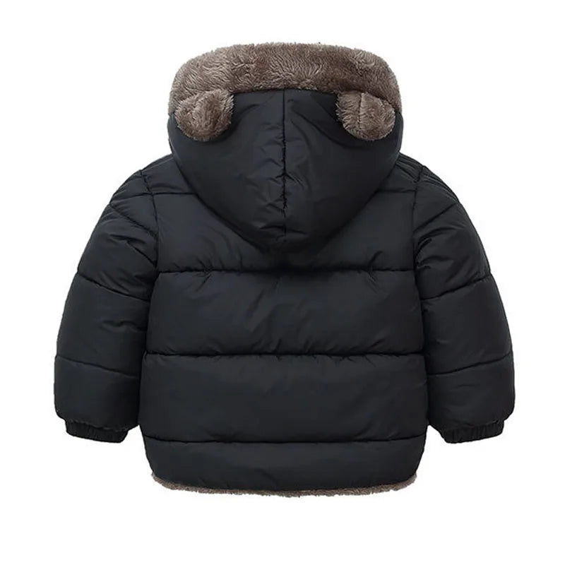 Kids Thick Padded Winter Jacket