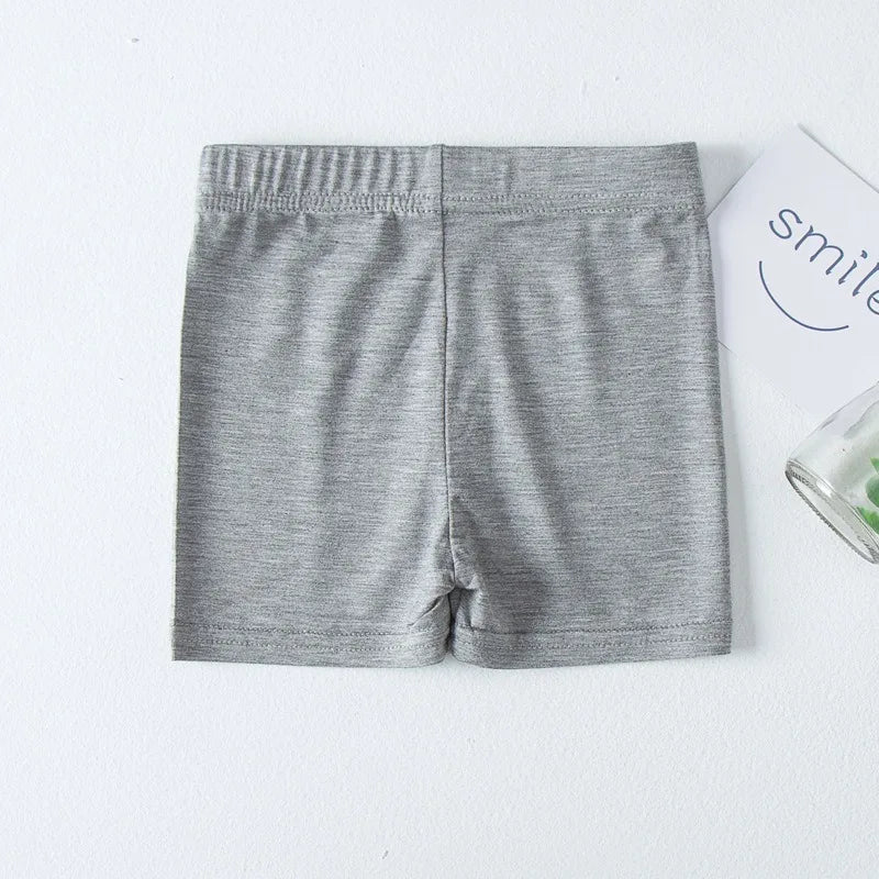 Girls' Safety Shorts Summer Thin Modal Anti-Peek Underwear Kids Ice Silk Lining Pants