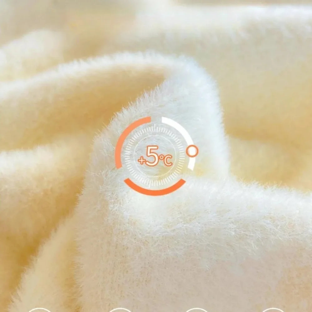 Women’s Turtleneck Sweater with Velvet Lining