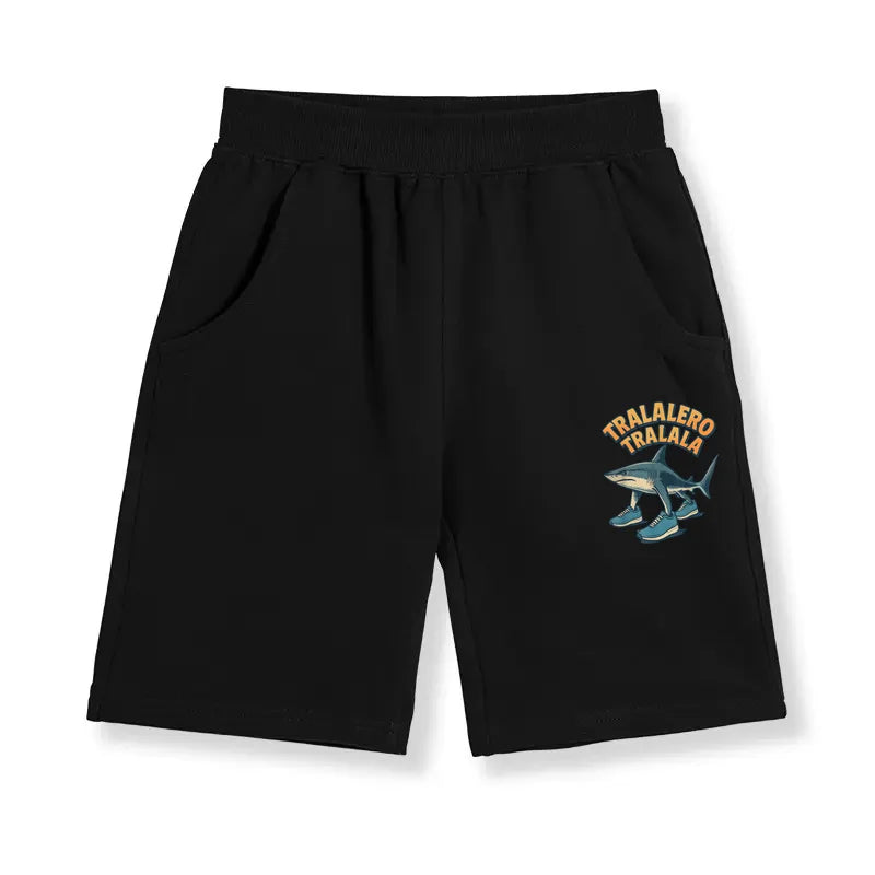 Children Italian Brainrot Shorts Boys Girl Sports Pants Tungtungtung Sahur Tralalero Tralala Half Pant