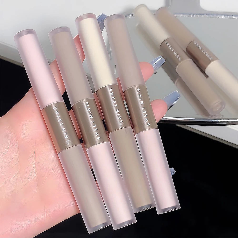 Double-ended Liquid Contouring Highlighter And Shadower In One Create A Long-lasting Natural Contouring Stick