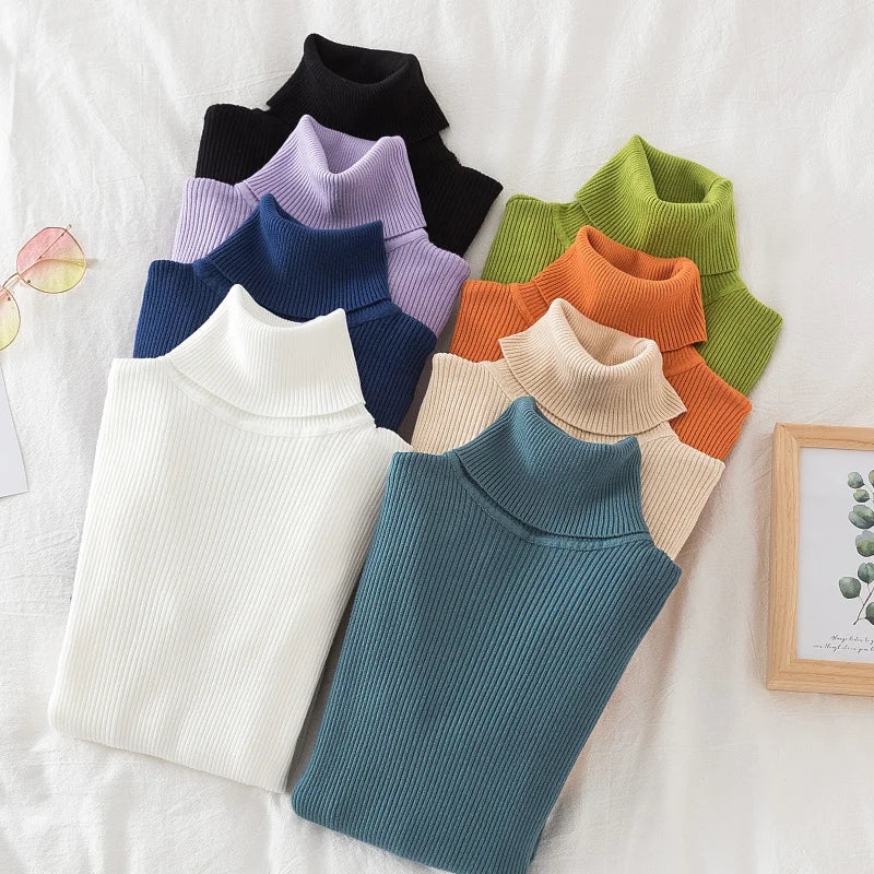 Women’s Cashmere Turtleneck Sweater