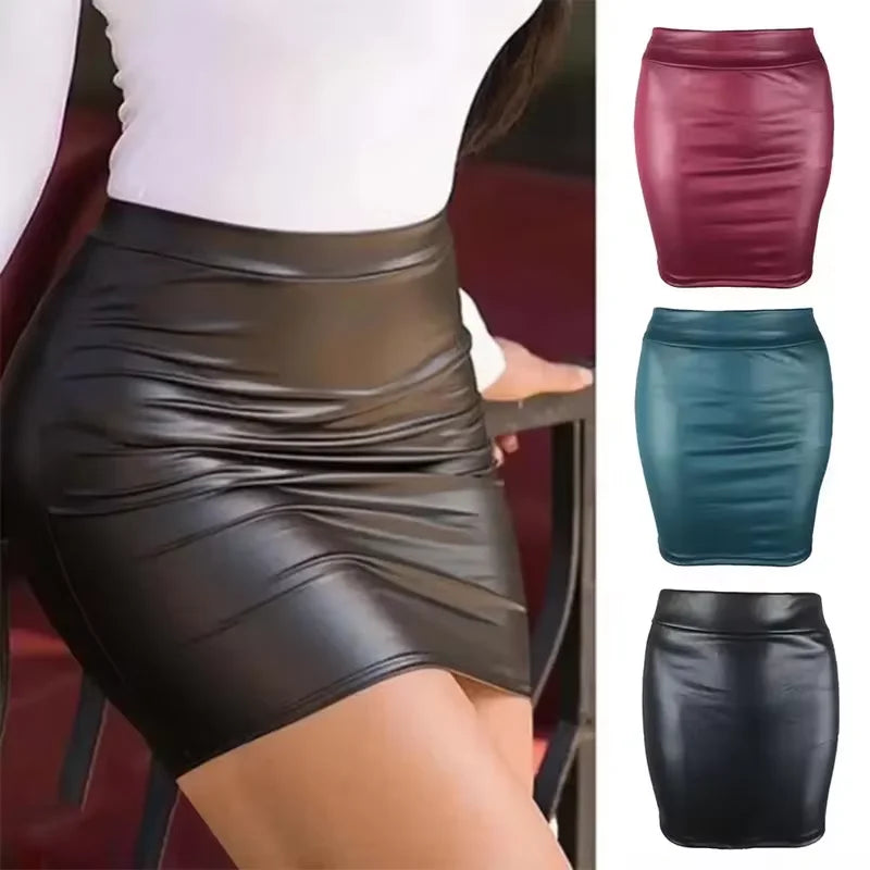 Women’s High-Waist Bodycon Mini Skirt – Sexy Clubwear Style