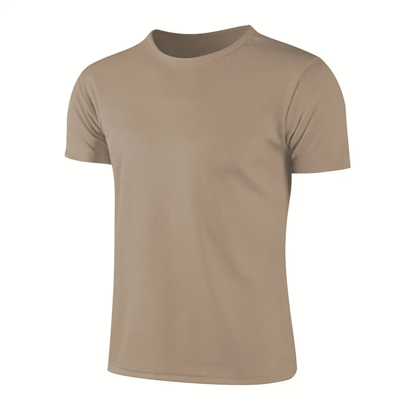 Men Women Quick Dry Short Sleeve Sport T Shirt Gym Jerseys Fitness Shirt