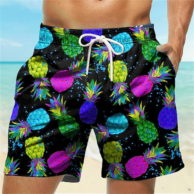 Men Shorts 3D Print Graffiti Art Pattern Beach Short Pants Causal Fashion Men Women Shorts Harajuku Y2k Swimming Board Trunks