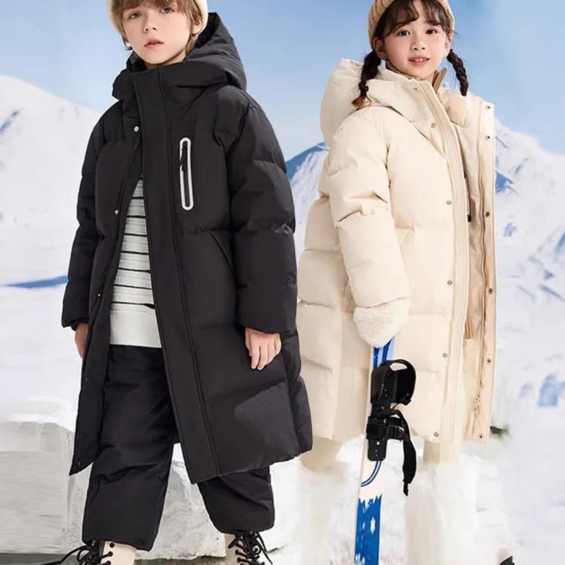 Boys & Girls Thick Waterproof Down Jacket