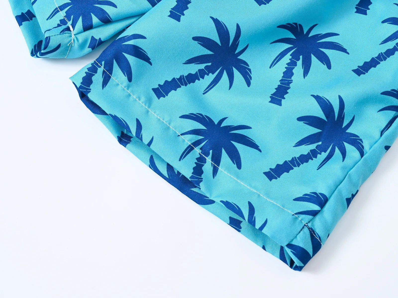 Summer new Zhongda children's casual shorts boys and girls fashion printed coconut multi-color thin beach pants