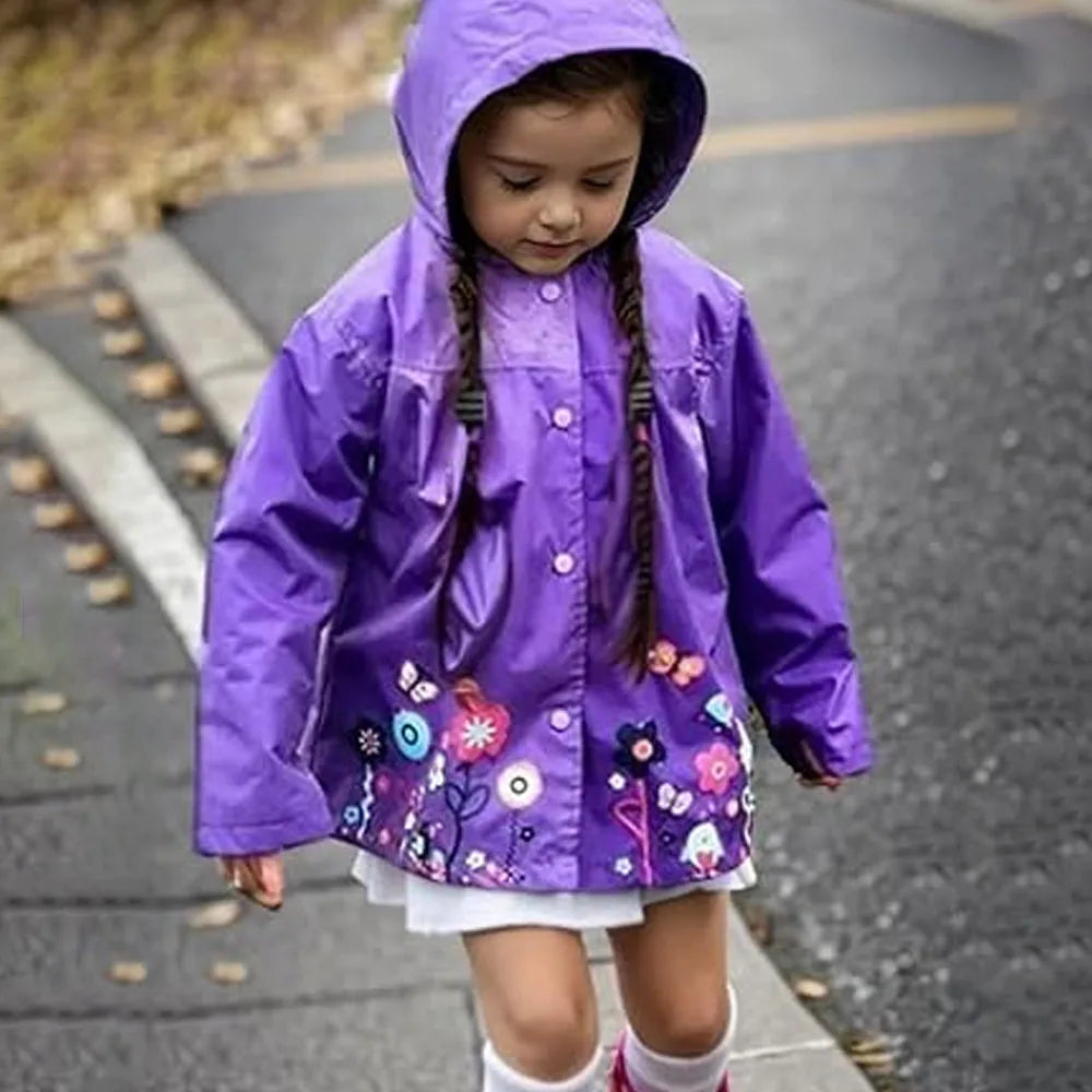 Toddler Girl Baby Kid Waterproof Hooded Coat Jacket Boys Girls Babies Outwear Raincoat Hoodies for outdoor adventure