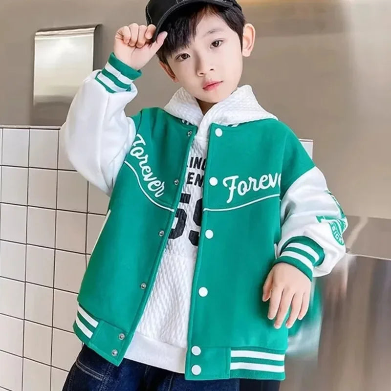 Teen Boys & Girls Cotton Bomber Jacket
