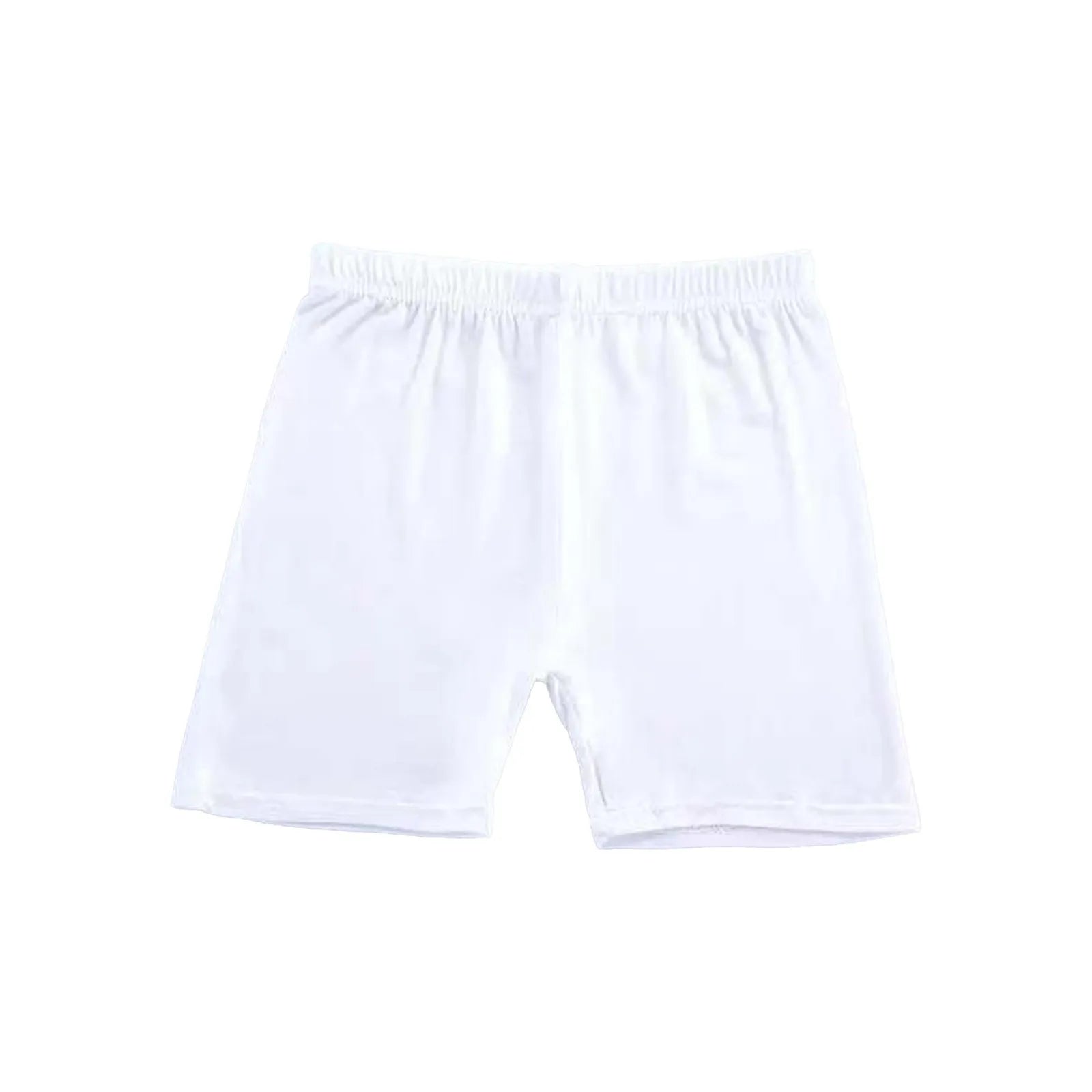 Girls Summer Safety Leggings Cycling Pants Children Anti-emptied Stretch Solid Color Mid-rise Yoga Dancing Shorts 1PC