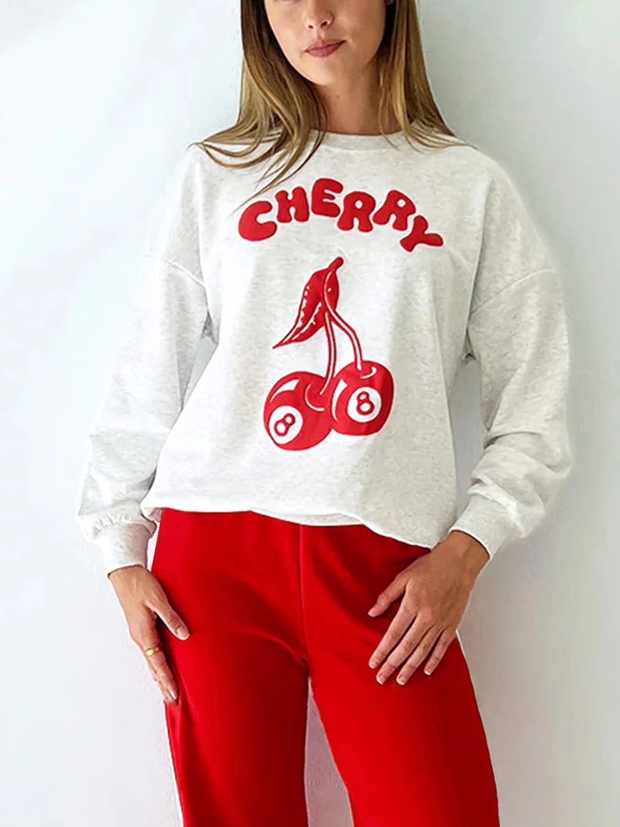 Women s Winter Oversized Hoodie with Vintage Rose Embroidery and Fleece Lining Warm Pullover Sweatshirt Coat