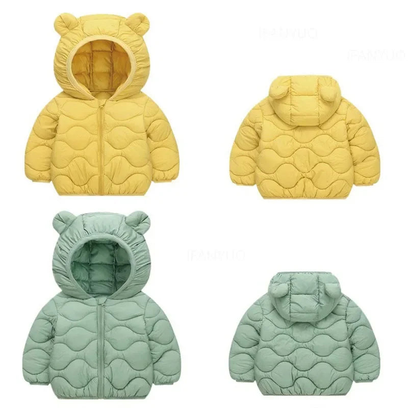 Kids Lightweight Down Cotton Jacket