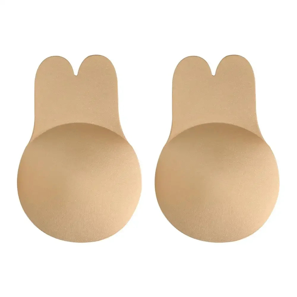 1Pair Backless Strapless Invisible Push Up Bras For Women Adhesive Wireless Bralette Silicone Breast Lift Sticky Bra