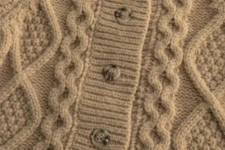 Autumn Sweater Children's Clothes Sweater Knit Cardigan for Girls Boys Long Sleeve Keep Warm Thickened Jacket Outfit Coat