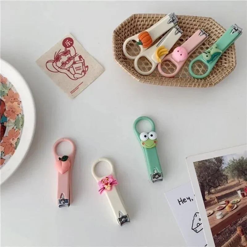 Kawalli Frog Nail Clippers Cutter Nail Trimmer Colorful Kid Nail Scissor Clippers Pedicure Toe Nail Scissor Manicure Beauty Tool