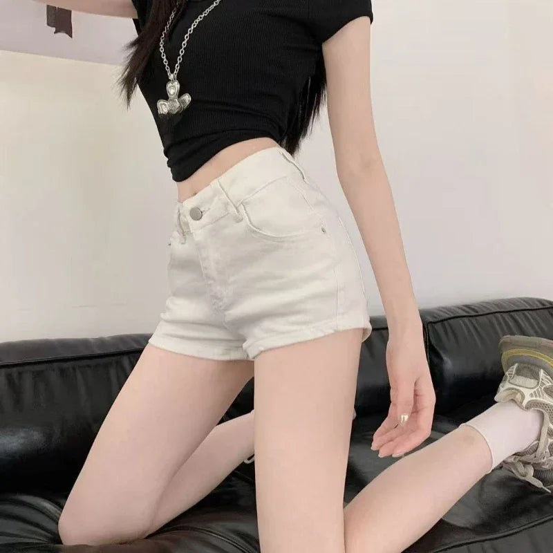 Spring/Summer Slim Denim Shorts Women