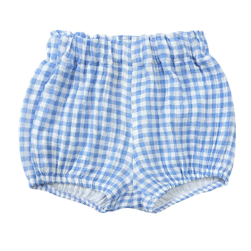 2025 Organic Cotton Shorts for Baby Clothes Toddler Boy & Girl Bloomer Printed Short Pants for Babies Board Shorts Diaper Covers