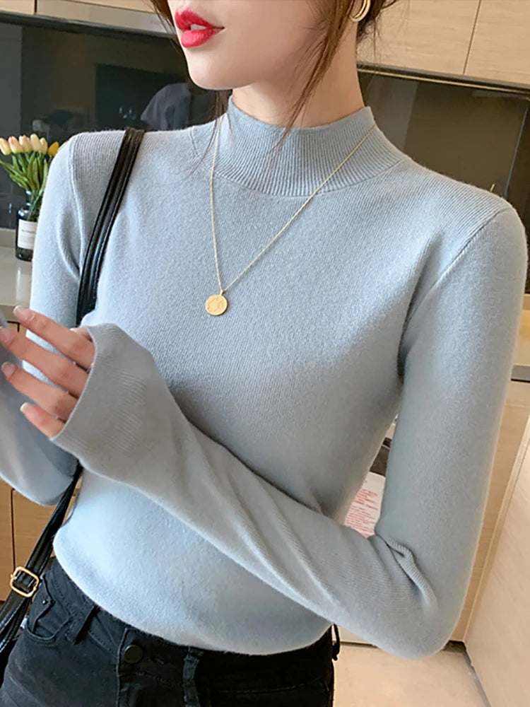 Women’s Turtleneck Knit Sweater