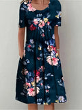 New Temperament Elegant Women Dress Loose Casual