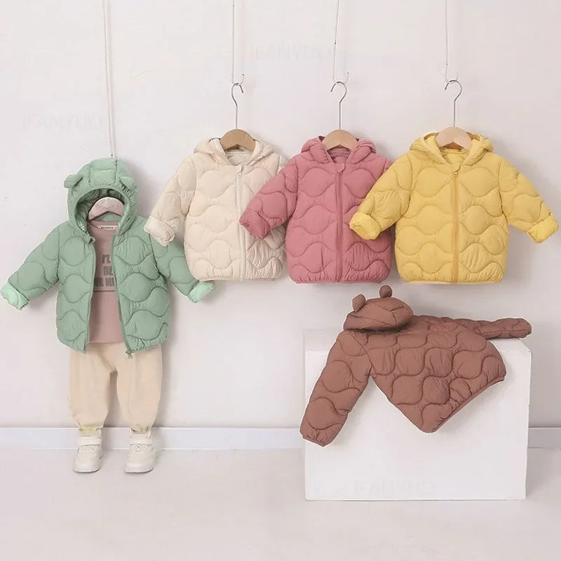 Kids Lightweight Down Cotton Jacket