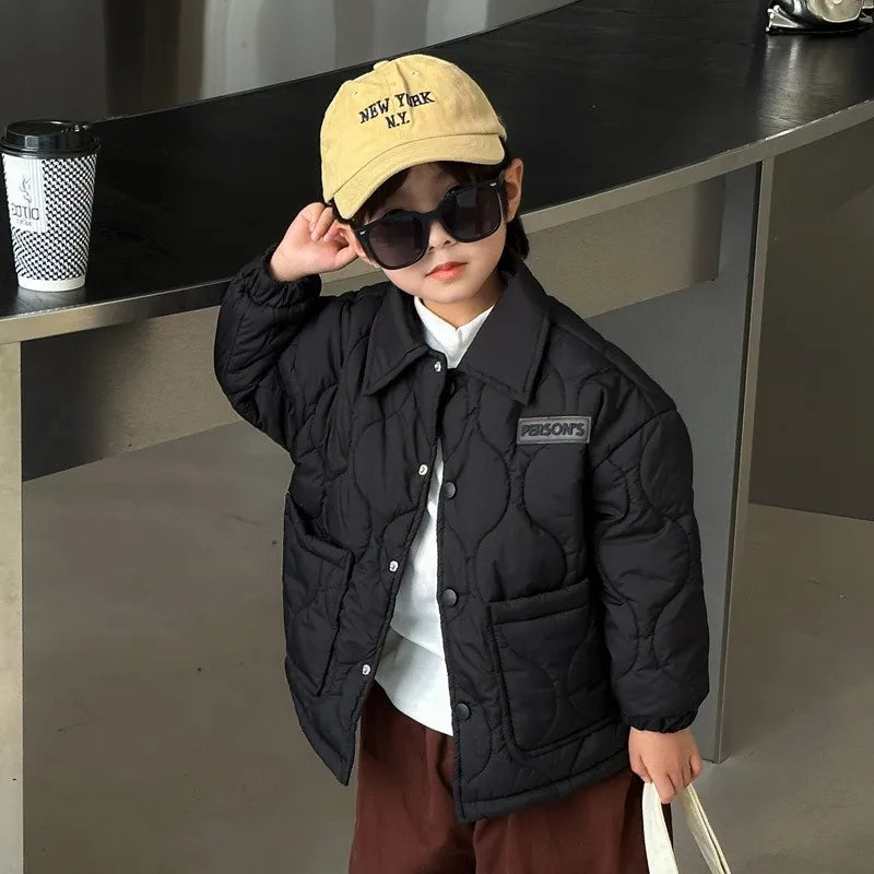 Kids Cotton Winter Jacket (3–10Y)