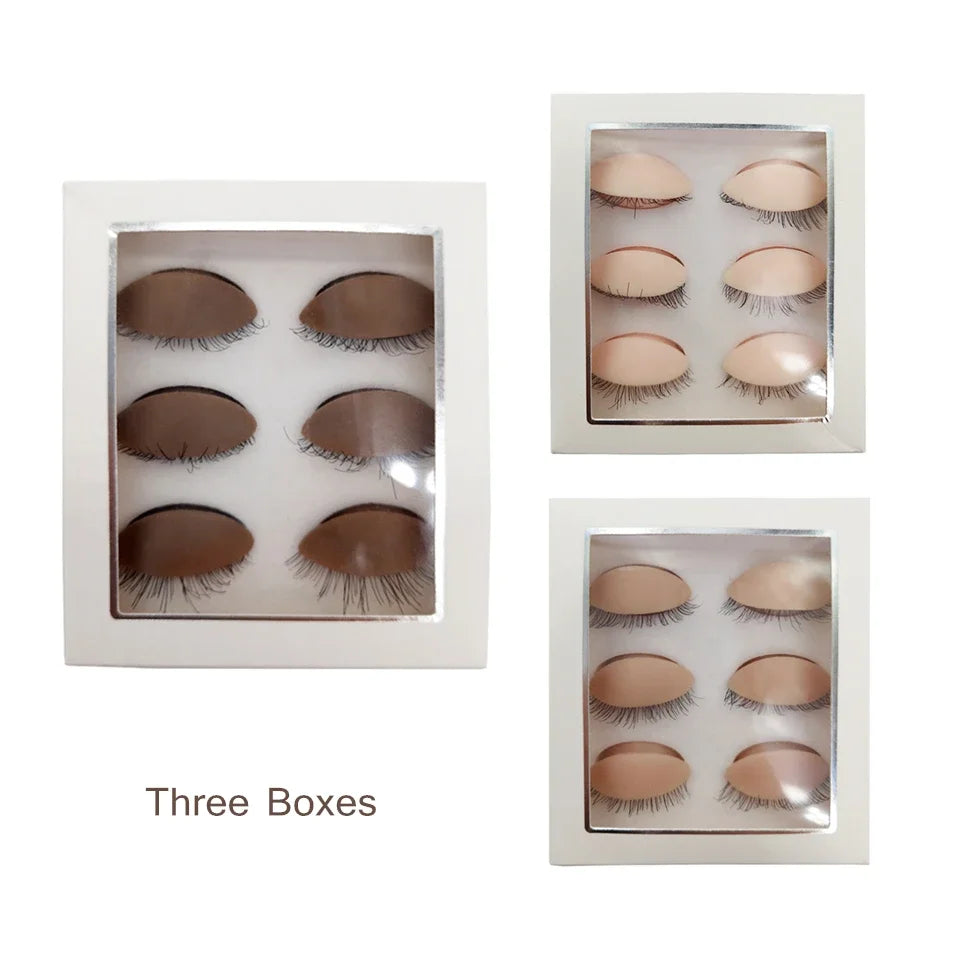 Lashprofessor Mannequin Head For Eyelash Extension With Practice Silicone Mannequin Head Lashes Extension Cosmetic Model Supplie