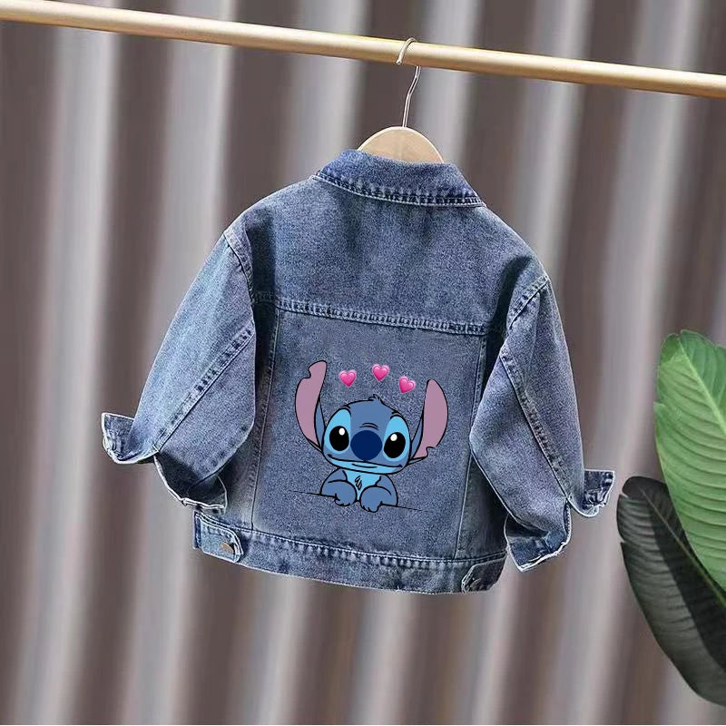 Spring Cute Kids Denim Jacket