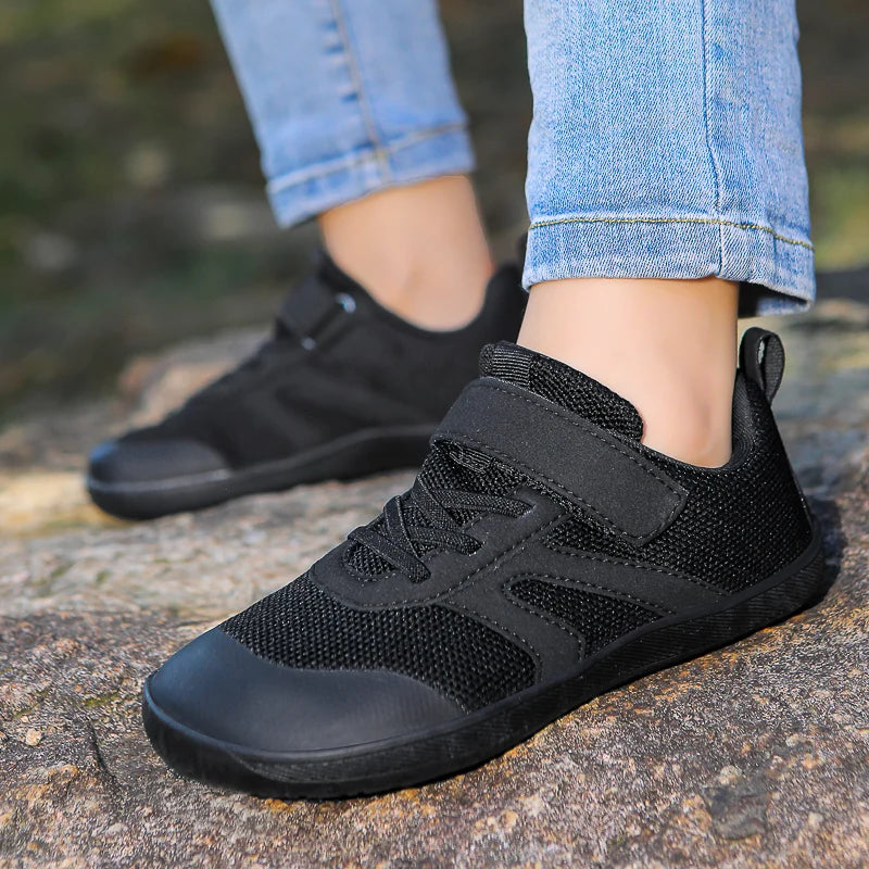 Little/Big Kids Minimalist Barefoot Shoes + Children Zero Drop + Toddler Wide Sneaker for Boys/Girls