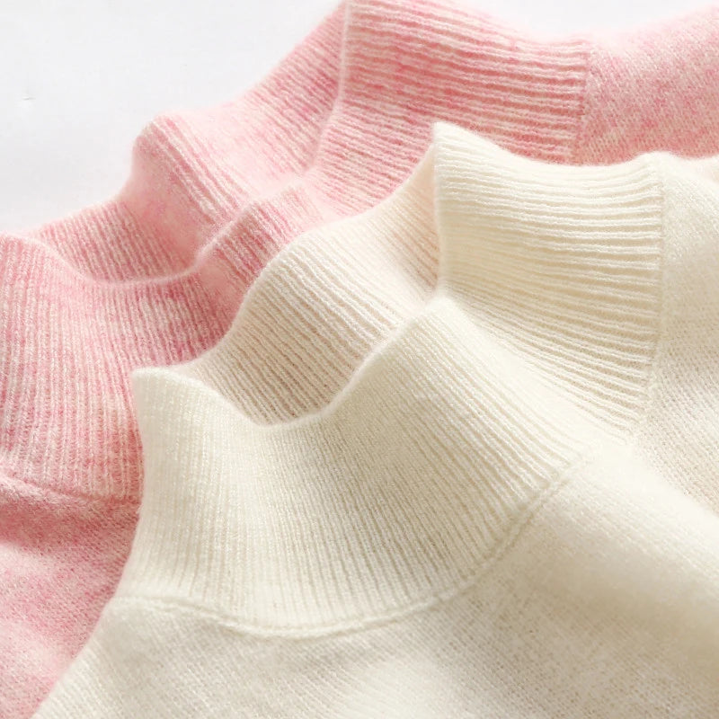 Women’s Slim Turtleneck Knit Sweater