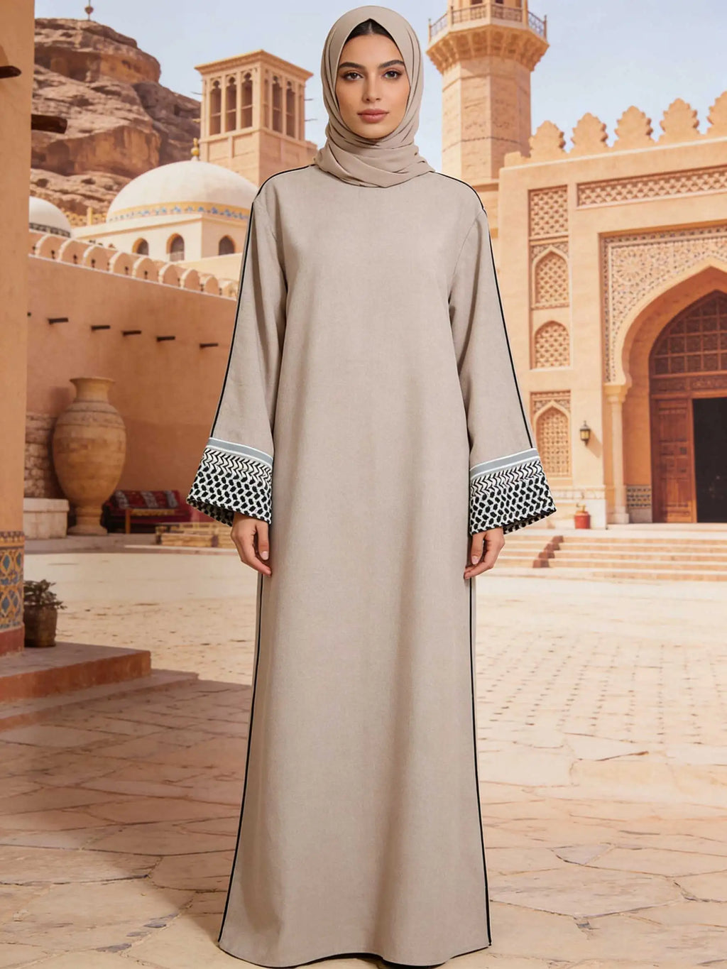 2026 Ramadan Gorgeous Muslim Middle East Abayas Women Elegant Cardigan Fashion Robe Dubai Luxury Eid Islam Long Dress Kaftan