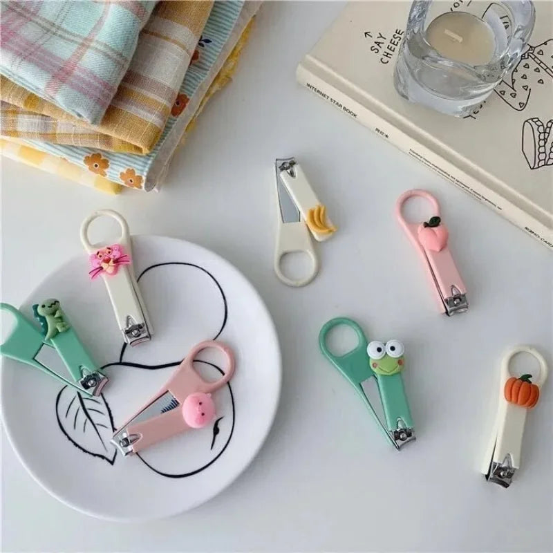 Kawalli Frog Nail Clippers Cutter Nail Trimmer Colorful Kid Nail Scissor Clippers Pedicure Toe Nail Scissor Manicure Beauty Tool