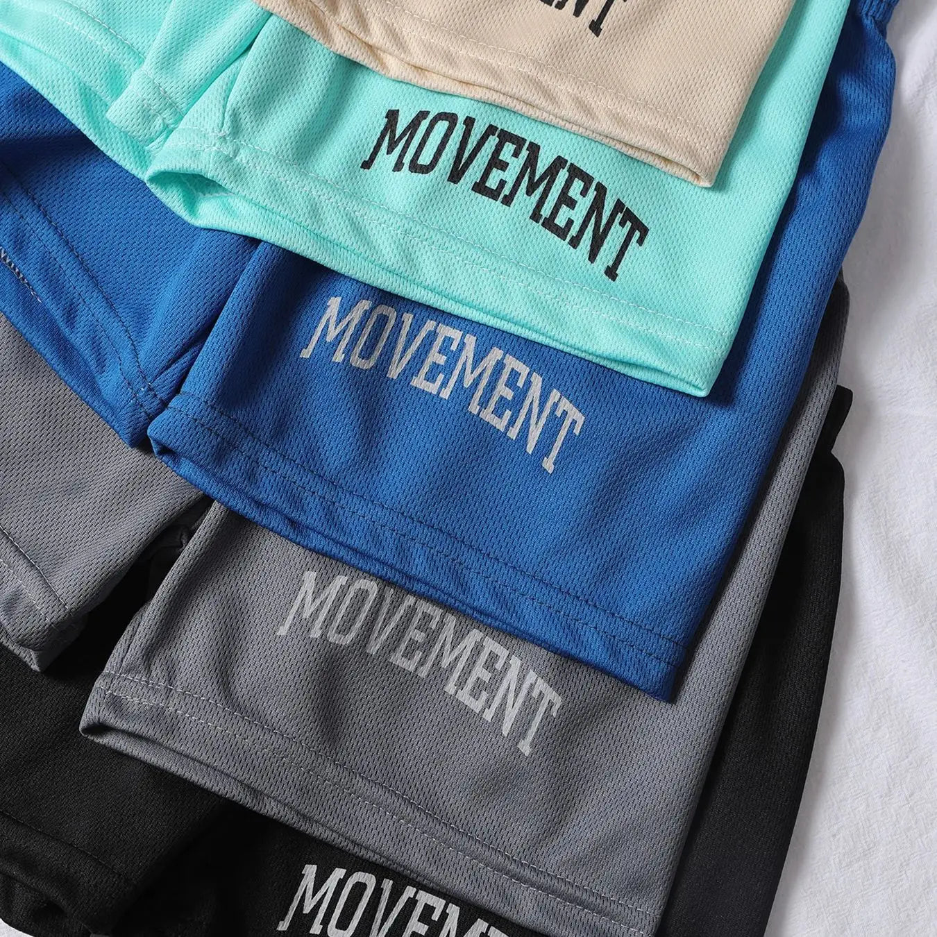 5/1 Pcs Boys' Summer Quick-drying Sports Multicolor Shorts Children's Leisure Joker Fashion Letters Beach Pants Girls' Outdoor