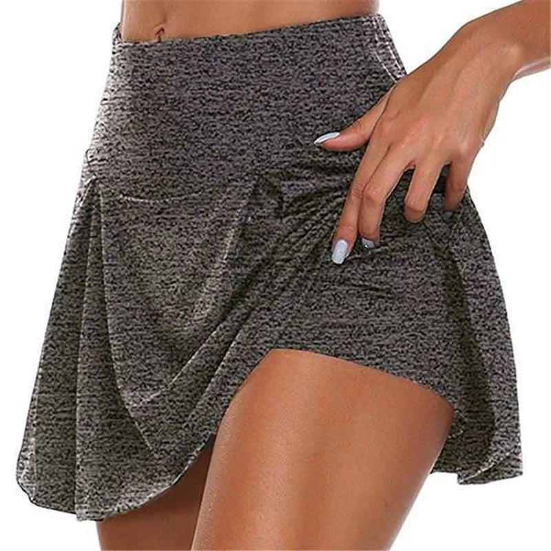 Summer Women’s Quick-Dry High-Waist Mini Skirt