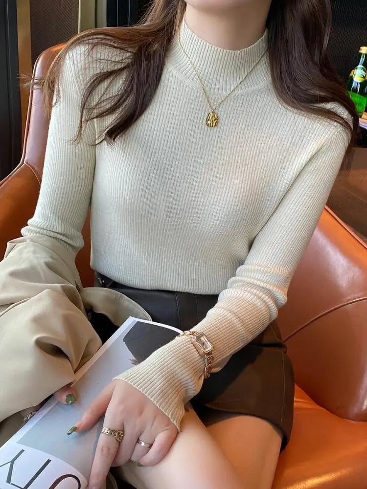 Autumn Winter Simple Chic Sweater