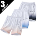 1/3 Pieces cChildren's Summer Gradient Tie Dye Fashionable Casual Shorts Boys' Loose Sports Elastic Pants Girls' Versatile Pants