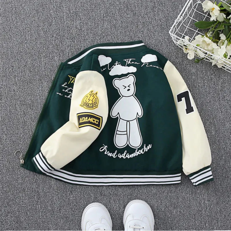 Baby Boys Spring Autumn Windbreaker